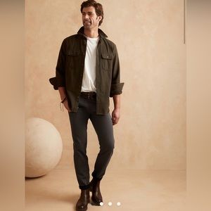 Banana Republic dark grey traveler pants 32 in waist